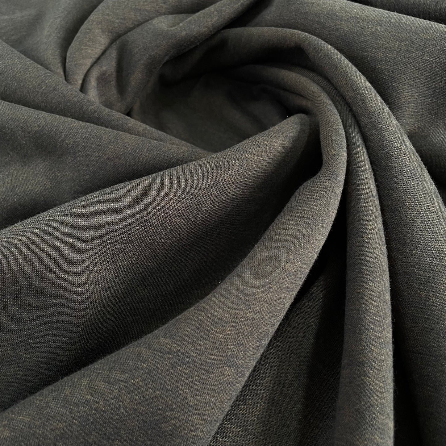 Sweat chiné marron