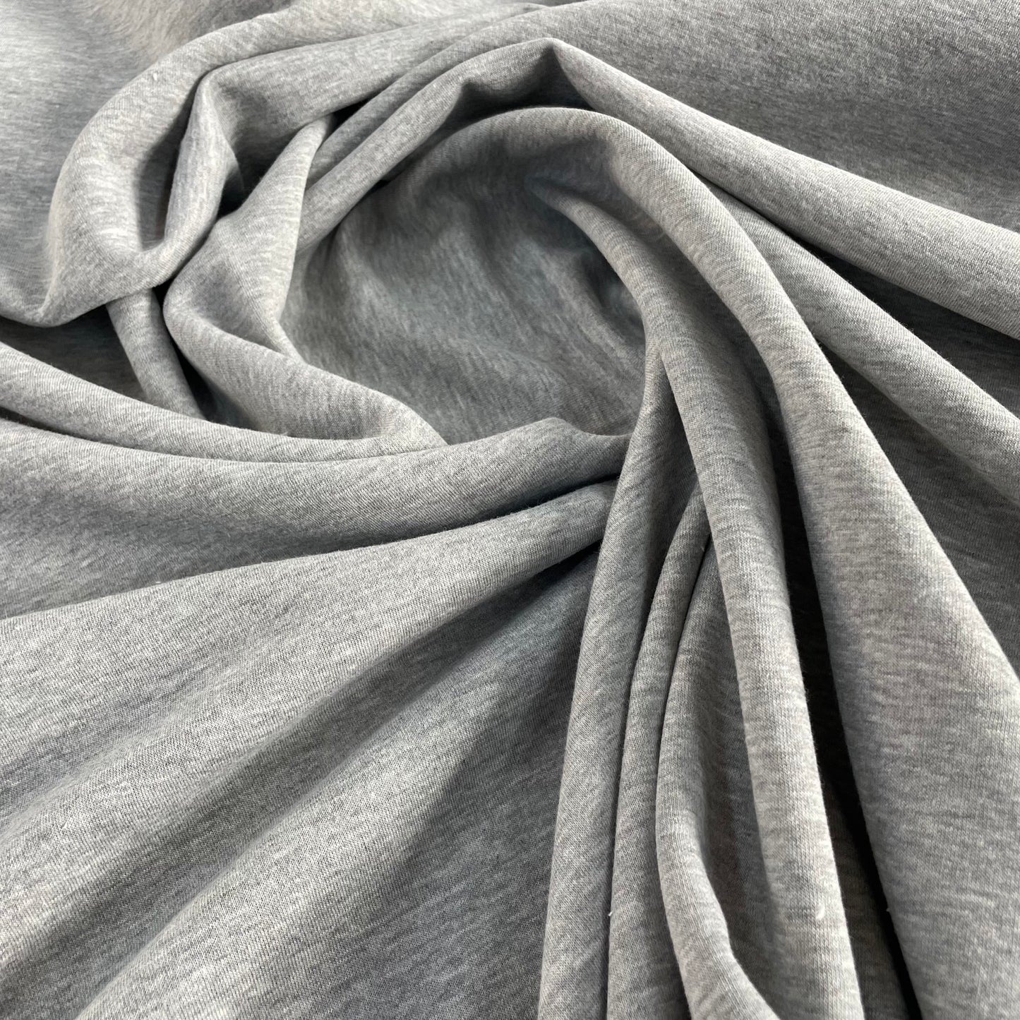 Sweat chiné gris clair