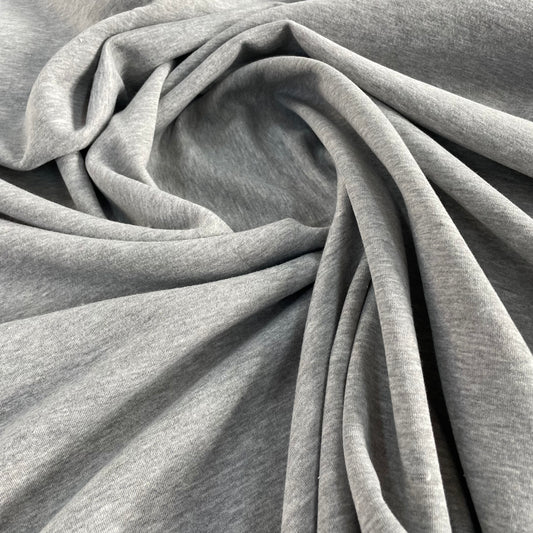 Sweat chiné gris clair