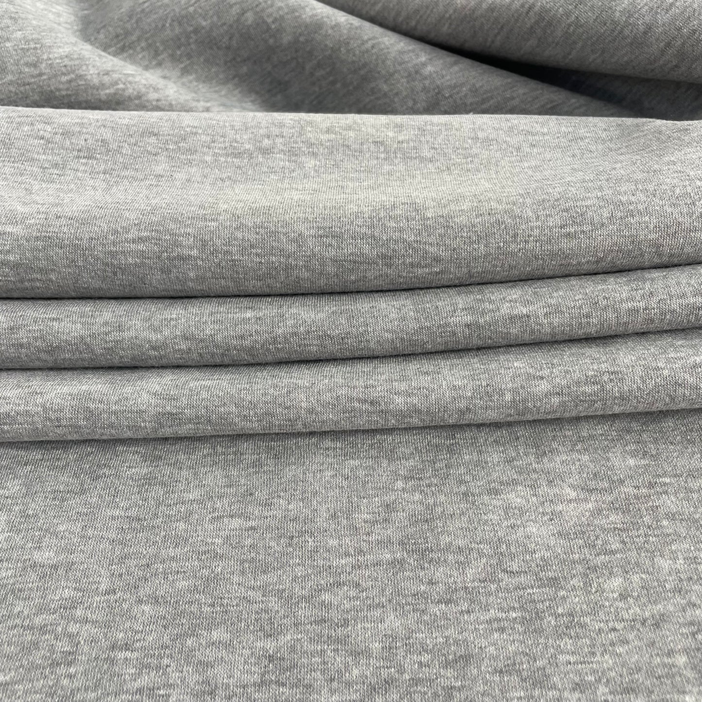 Sweat chiné gris clair