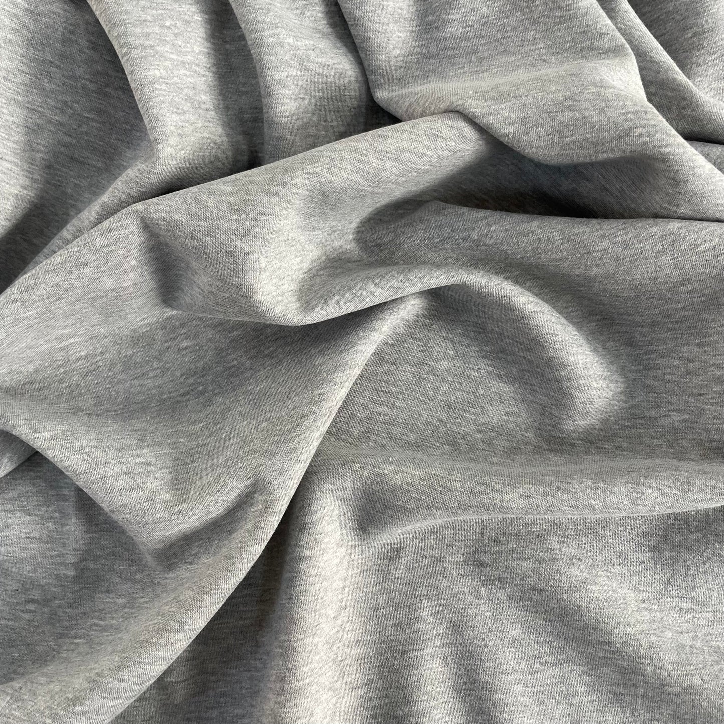 Sweat chiné gris clair