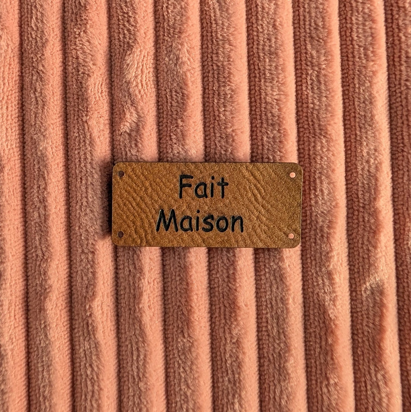 Etiquette "Fait Maison"