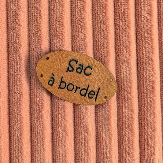 Etiquette " sac à bordel"