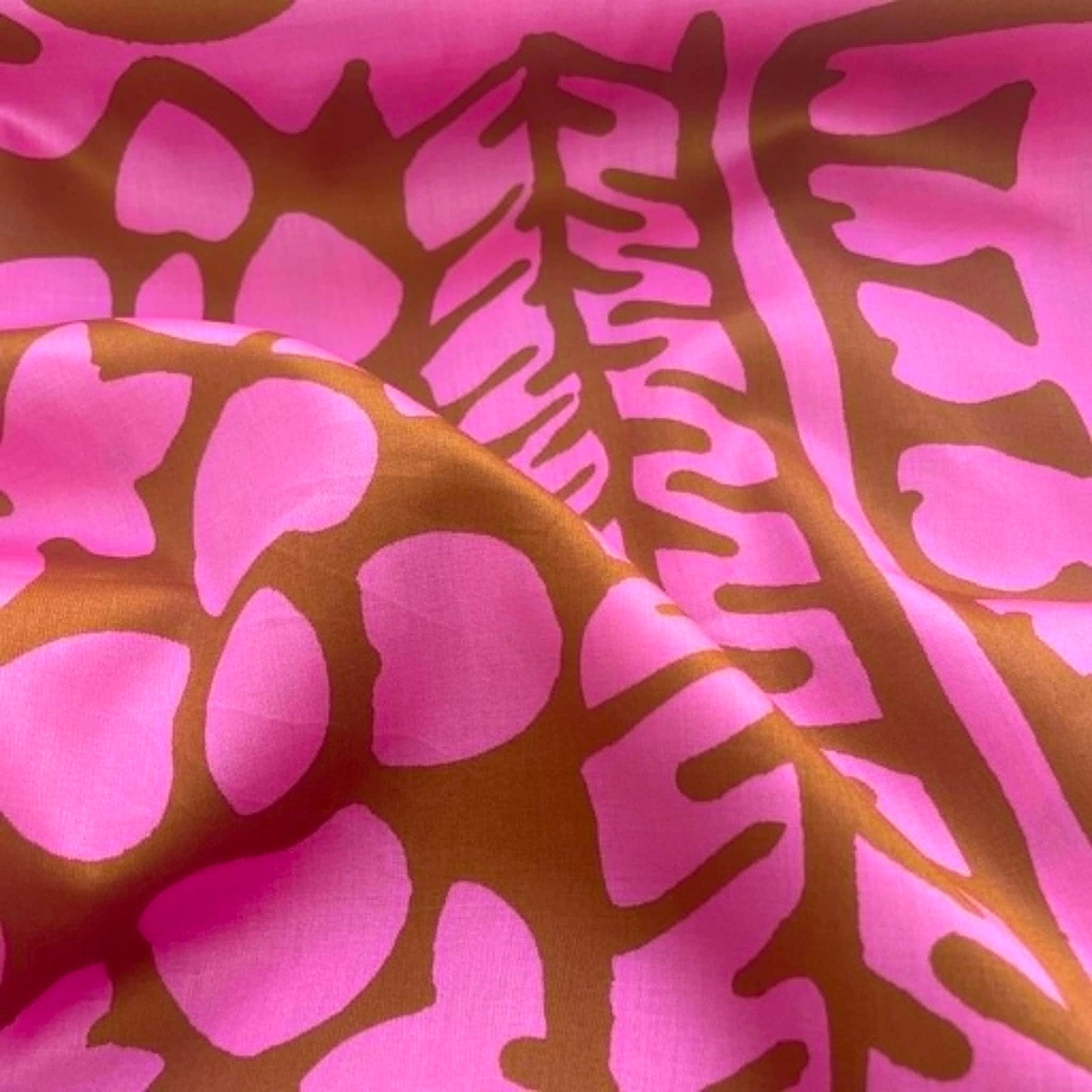 Satin Rose et marron